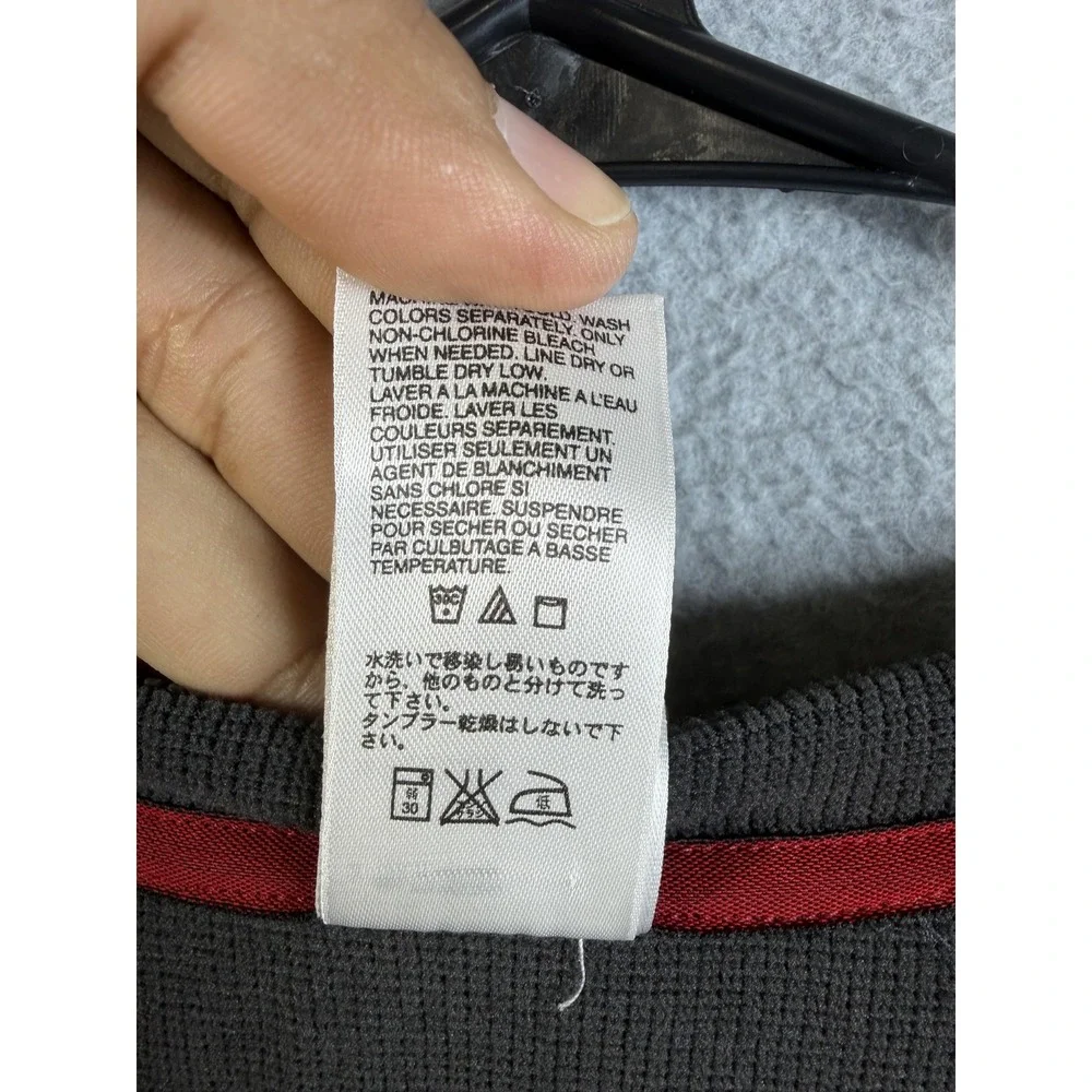 The North Face Shirt Mens Large Gray VaporWick Long Sleeve Performance Top